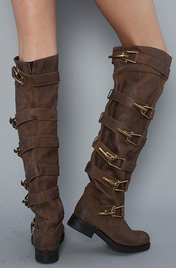 The On Fire Boot in Gray Women's Shoes By Jeffrey Campbell Shoes ...